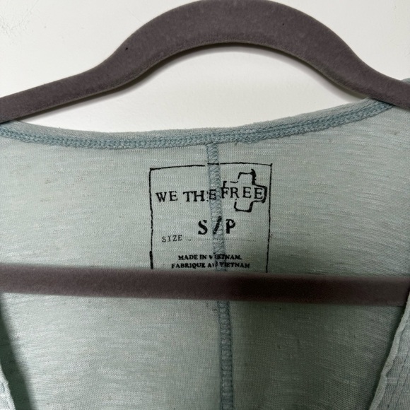 Free people Oversized linen/cotton Tunic top - Picture 6 of 8